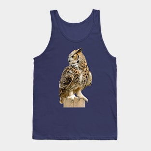 The great owl Tank Top